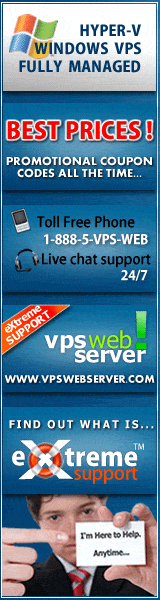 Banner vpswebserver 160x600